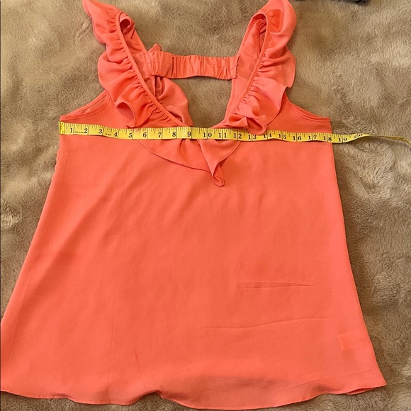 SIS SIS Coral Ruffle Blouse - Size S - Picture 6 of 12